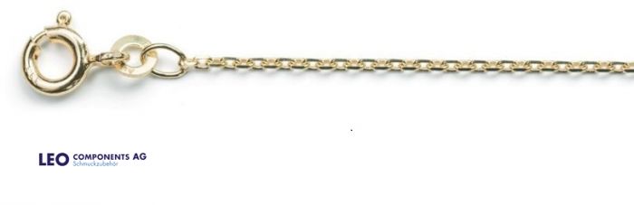 chaînes d’ancrage (rond) Ø 1.0 mm /14 ct l'or