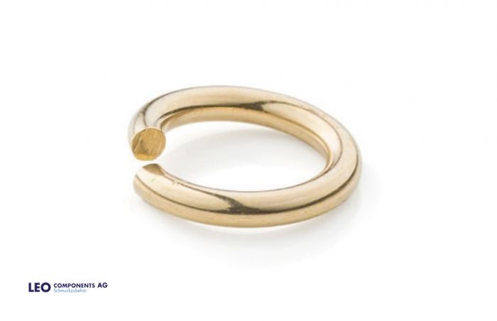 jump ring (open) / gold