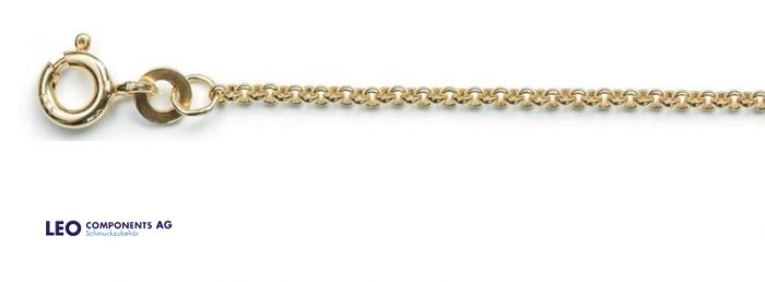 chaînes d’ancrage Ø 1,3 mm / 14ct l'or