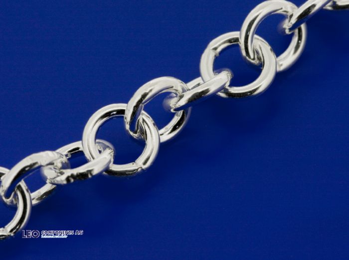 anchor chain with lobster clasp (ø 8 mm) / 925 silver