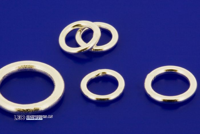 jump rings soldered / 925 silver