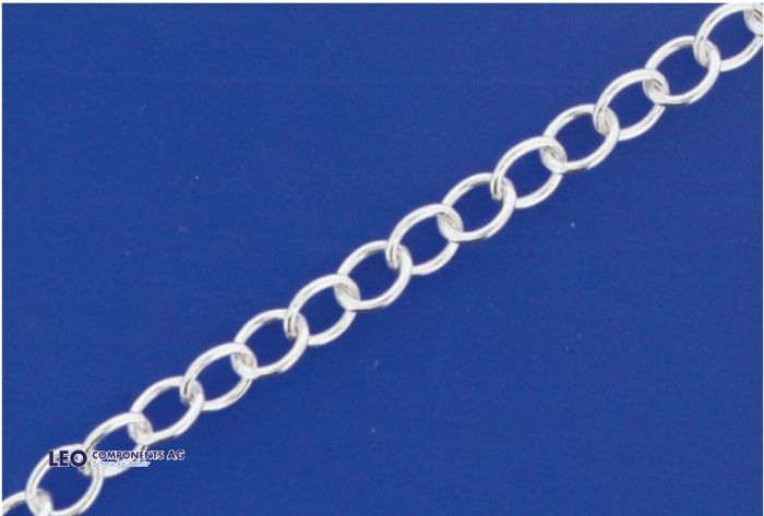 link chain oval / loose / 925 silver (ø 3,70 x 2,80mm)