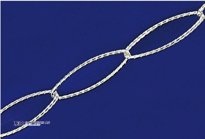 fantasy chain with lobster clasp (ø 4x10.3mm) / 925 silver