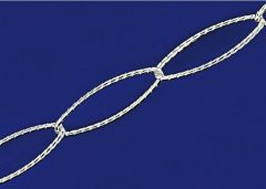 fantasy chain / loose (ø 4.8x12.9 mm) / silver