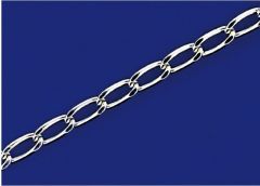 curb chain wide / loose (ø 2.2 mm) / 925 silver