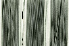 fil d'acier inoxydable / couche de nylon (19 brins)