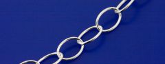 link chain oval / loose (ø 7.5x5.5 mm) / 925 silver
