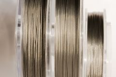 fil d'acier inoxydable / couche de nylon (7 brins)
