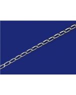 curb chain wide / loose (ø 2.8x1.3mm) / 925 silver