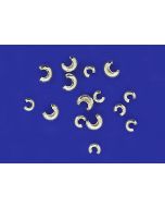 crimp cover beads / 925 silver